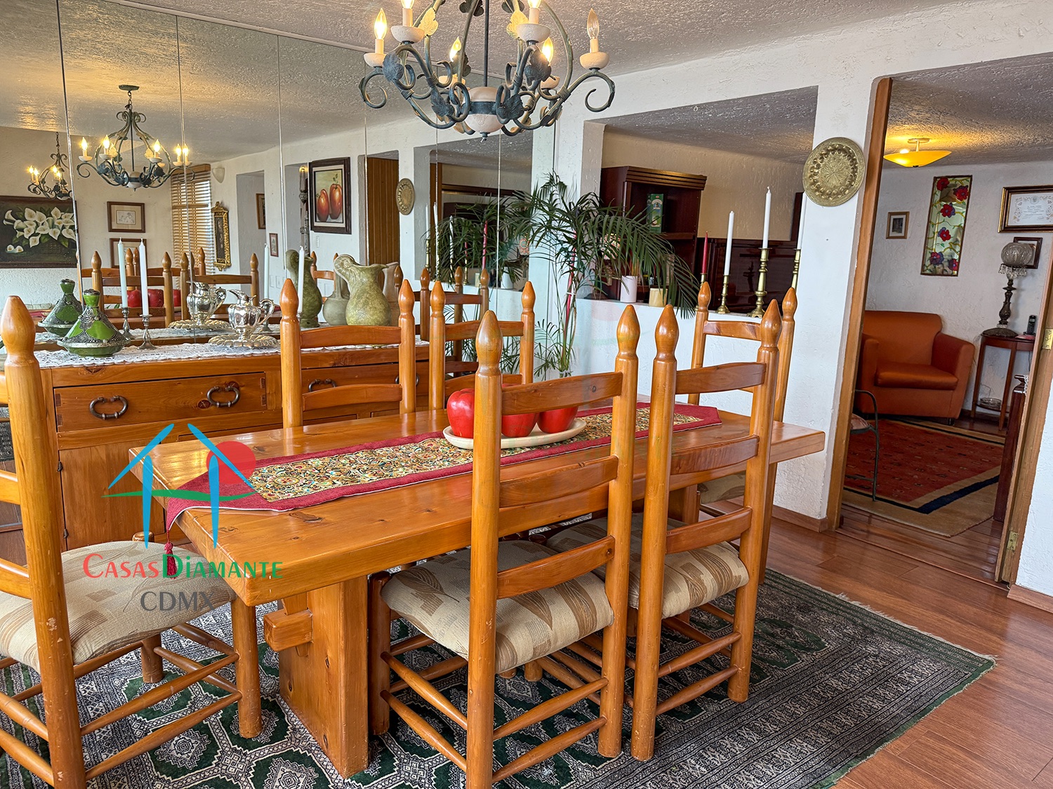 Desierto de los Leones Casa Claudia EHIB - Comedor 1 Desierto de los Leones Casa Claudia EHIB - Comedor 1